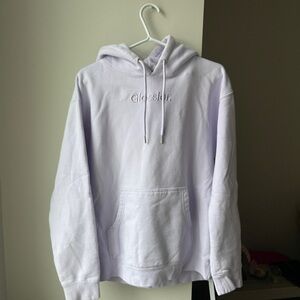Glossier Limited Edition Lavender Hoodie Medium